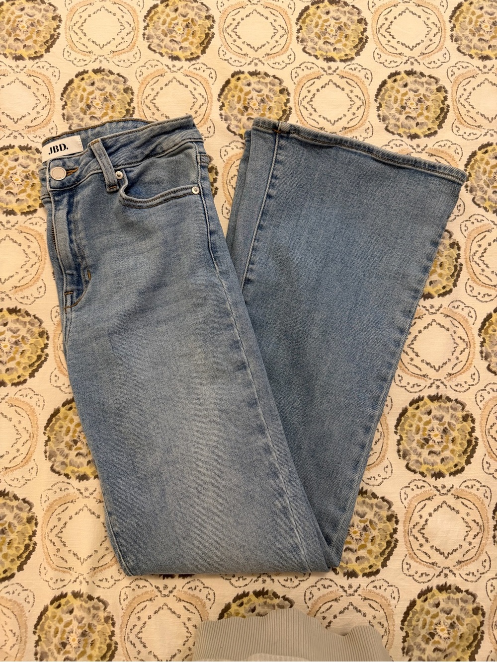 Just Black Light Blue Flare Jeans